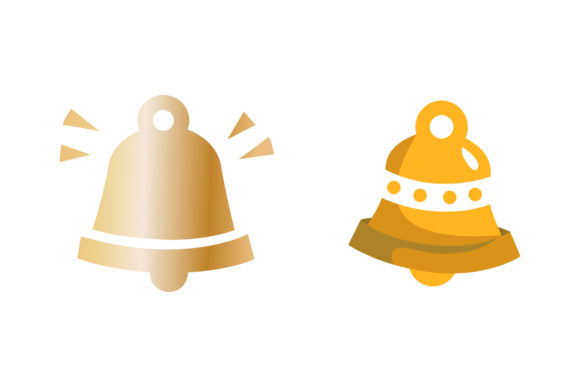Bell Jingle Bell Christmas Asset: Graphics & Illustrations