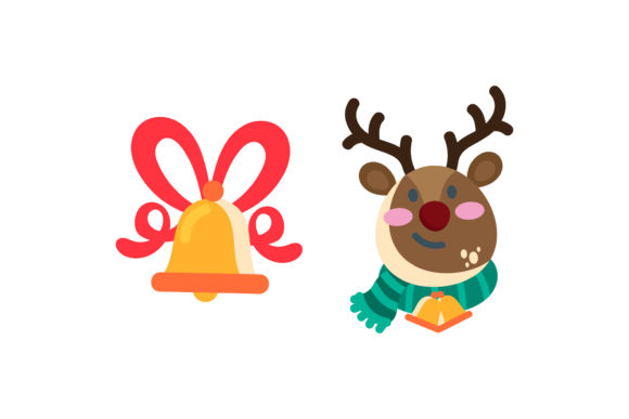 Bell Reindeer Asset Christmas Set: A Designer’s Review