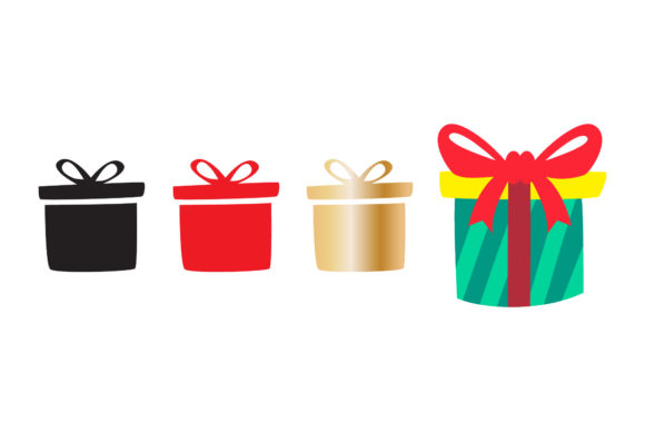 Present Box Gift Set Christmas Asset: Graphics Review
