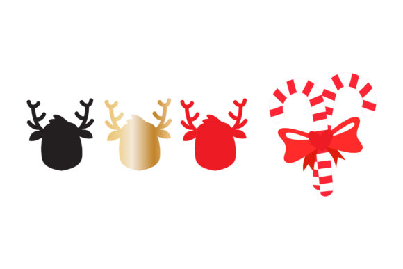 Reindeer Candy Christmas Asset: Graphics & Illustrations Review