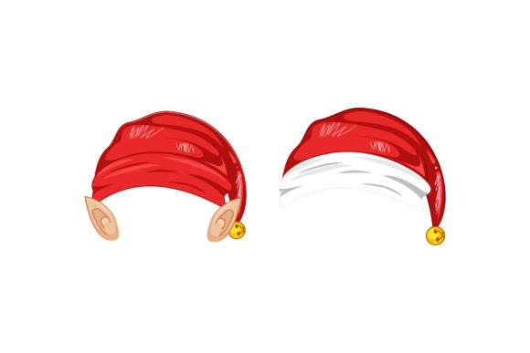 Santa's Hat Sets: Graphics & Illustrations Review
