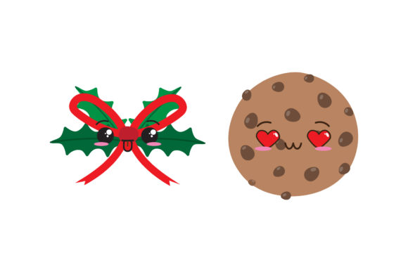 Set Cookies Ribbon Christmas Vectors: An Embroidery Review