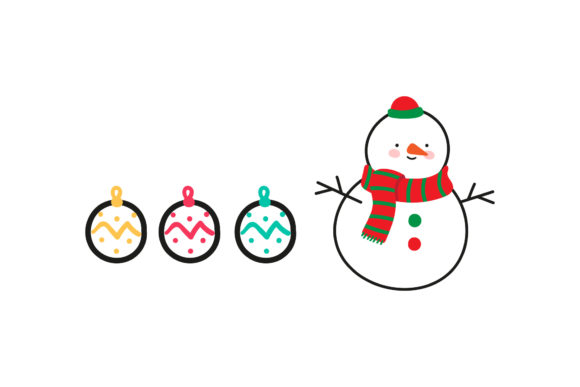 Snowman Ornament Graphics: Festive Illustrations Review