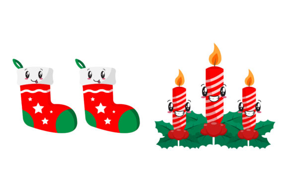 Stocking Candle Set Christmas Vectors: A Designer Review