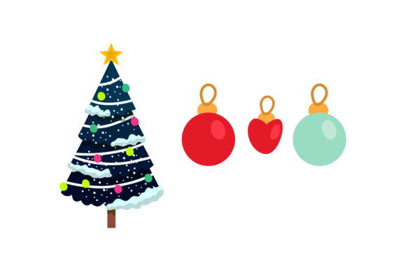 Tree Ornament Asset Graphics and Illustrations Review